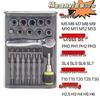 30-in-1 Multifunctional Ratchet Screwdriver Set with S2 Magnetic Bits and Wrench