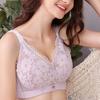 Ultra-thin Lace Bra Without Underwire To Reduce Breast Size and Make Large Breasts Look Smaller Suitable for Fat Girls with Adjustable Back Shape
