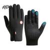 Thermal Touchscreen Cycling Warm Gloves Waterproof Winter Weather with Windproof Cold Anti-Slip Palms for Women