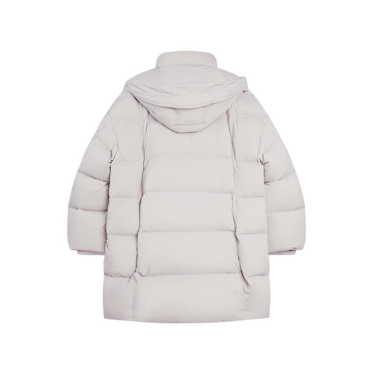 ELLE Solid Color Loose Long Basic Down Jacket Women outerwear EY52872