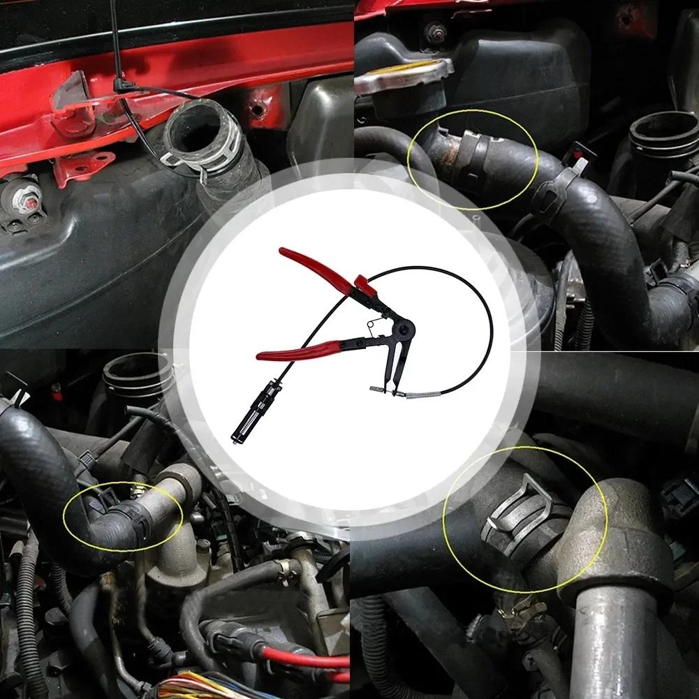 Automobil Schlauchschellenzange Schlauchschellenwerkzeug Kabeltyp Flexibler Draht Lange Reichweite für Autoreparaturen Schlauchschellenzange Demontage Handwerkzeug