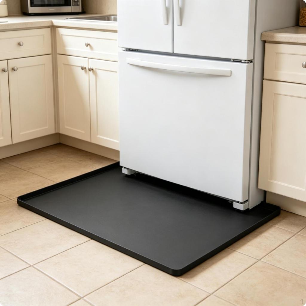 TrayStyle Mat Raised Edge Silicone DripCatching Surface Protector for Under Appliances, Flat