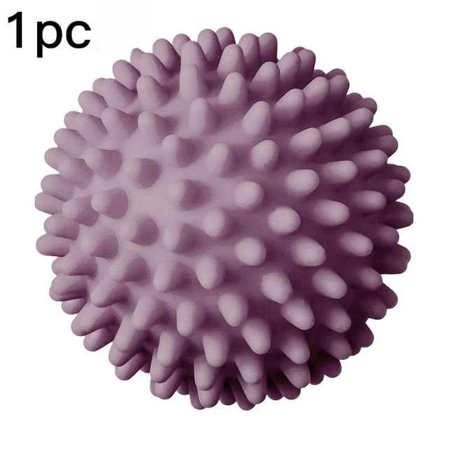 

1/2/3 шт. волшебный шарик для стирки, многоразовый твердый чистящий шарик из ПВХ, бытовая чистка, стиральная машина, смягчитель одежды, инструменты для чистки 1 pc фиолетовый