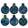 Light and Shadow Keychain Pendant Silicone Molds Christmas Snowflake Holographic Earrings Mold DIY Ornaments Mould Craft