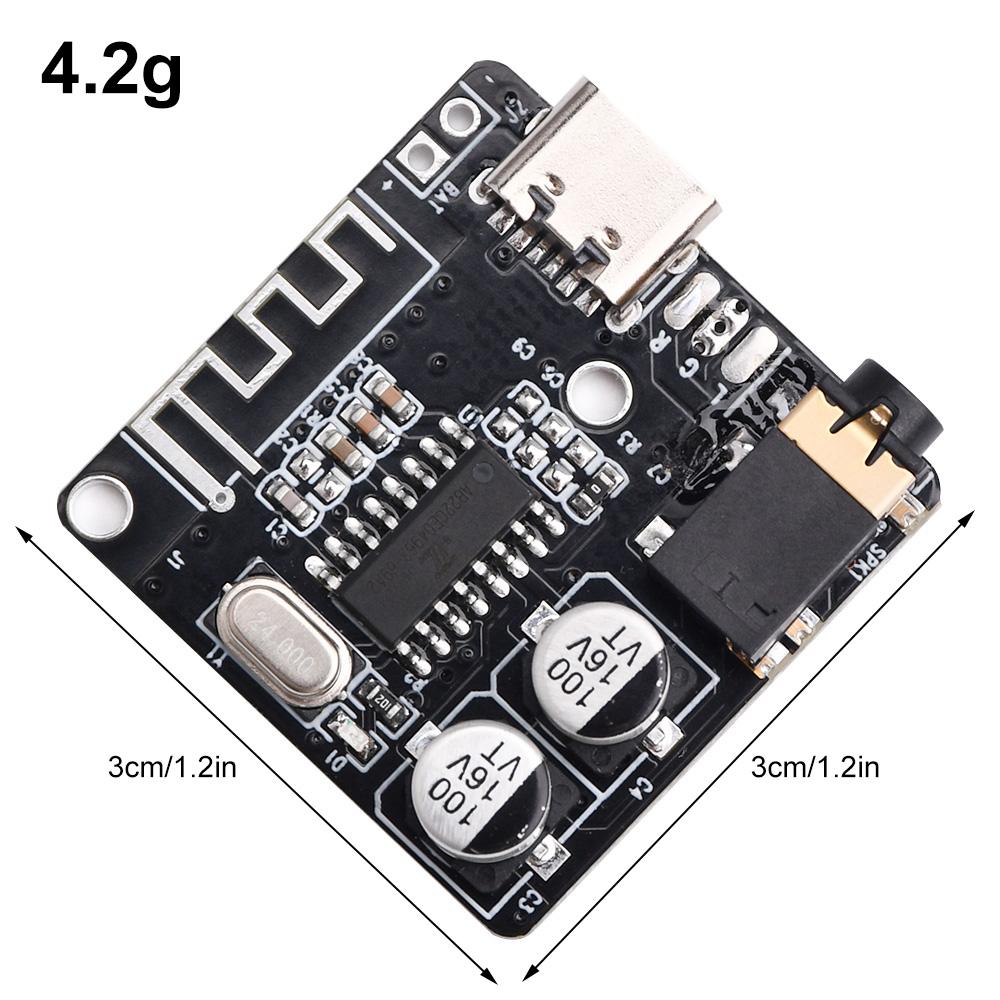 Type-C/USB Bluetooth-compatible Audio Receiver Board VHM-314  5.0 MP3 Lossless Decoder Board Wireless Stereo Music SOP16 Module
