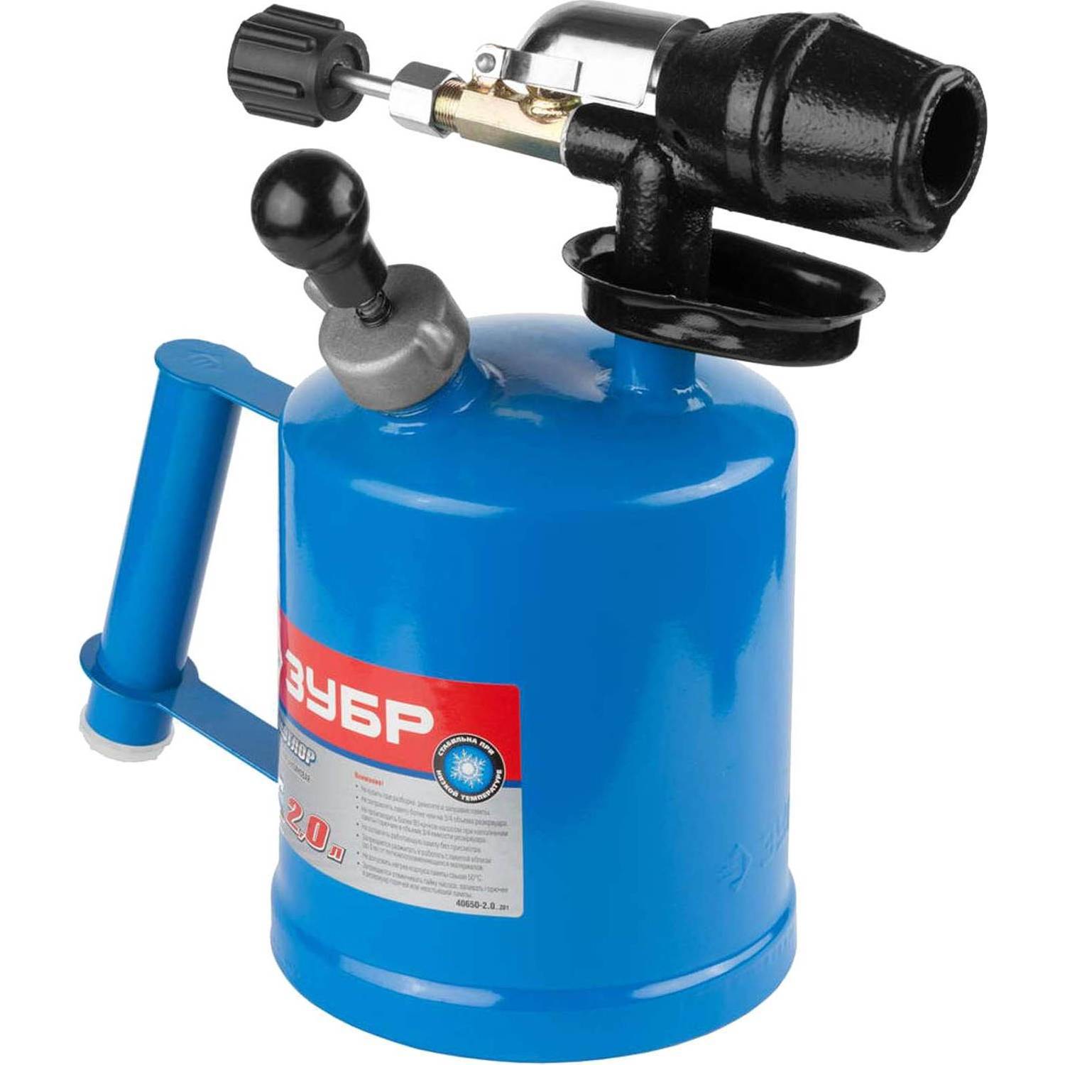 

Паяльная лампа Зубр 40650-2 0 Самотлор См-20 Профессионал