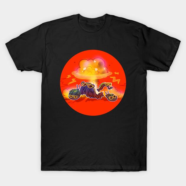 

Men Black Print T-shirt Cambrian Explosion No-Cut Transfer Paper Print Cotton Tshirt 4XL чорний