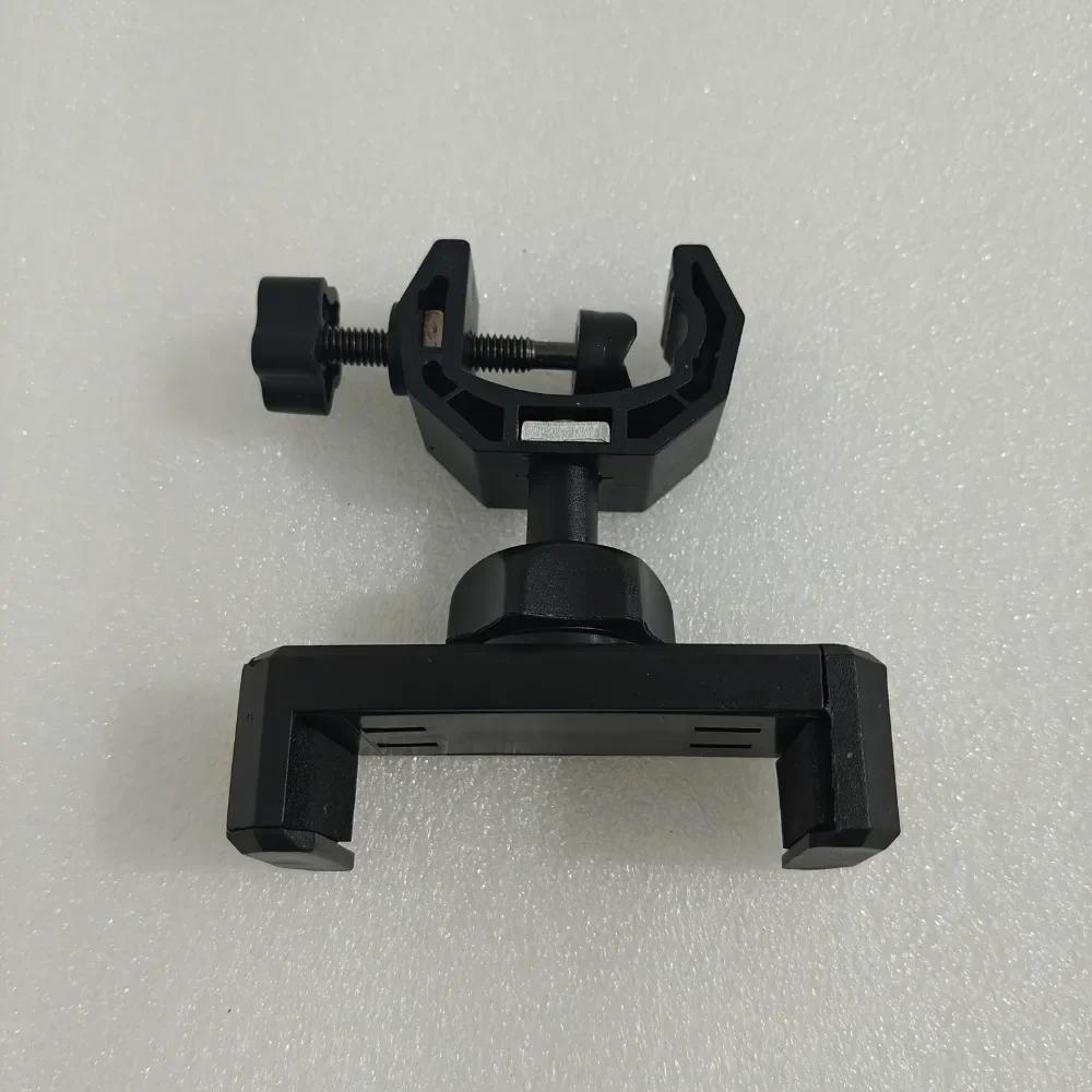 Universal Phone Holder with Microphone Stand 360 Degree Rotating for 6.5-18cm Smartphones Music Live Show Support Base