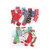 Hot Sale Women Christmas Socks Santa Claus Cotton Socks Autumn Snow Elk Gift Socks Crew Socks