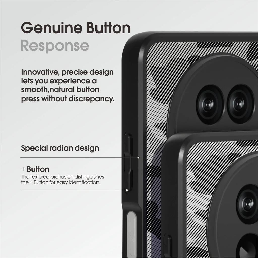(Comes with wrist strap)IBMRS for realme C65 Case, Compatible with Shockproof Slim Thin Cover Clear Camo