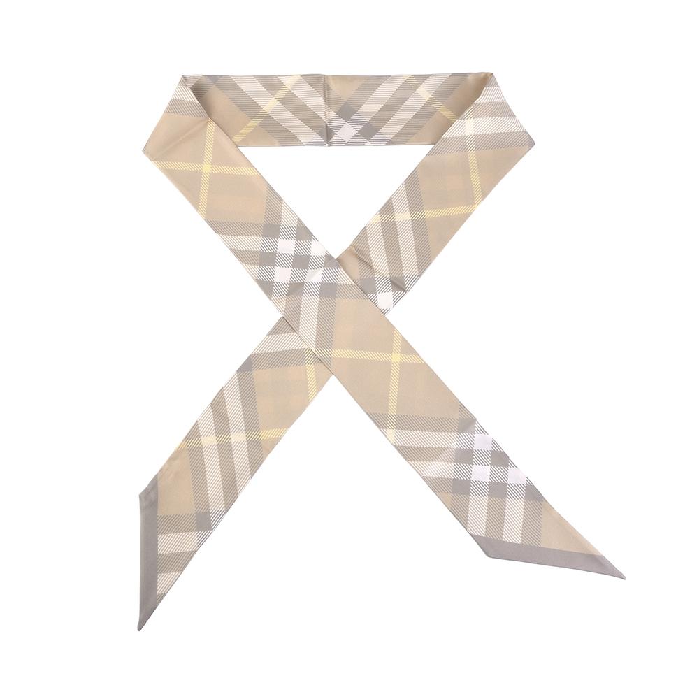 

Burberry 8094550 A3743 Check Twily Silk Scarf 8094550 A3743