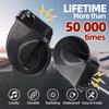 300DB Impermeabil 12V Claxon Auto Melc Aer 48W Pentru Mașină Motocicletă Scuter Camion e-Bike Impermeabil Bitonal Claxon Semnal Puternic