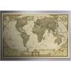 Vintage Retro Paper World Map Poster For Unique Children Gifts And Stylish Wall Decor