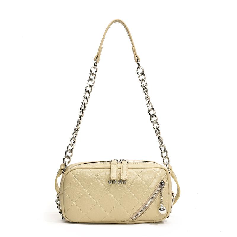 Bag Women's New Fashion Shoulder Bag Commuter Messenger Small Square Bag