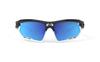 RUDYPROJECT FOTONYK Sports Sunglasses for Photonic Crystal Graphite Blue White Baseball, Frame, Multi-Laser Lens, Bumper, SP453995-0001
