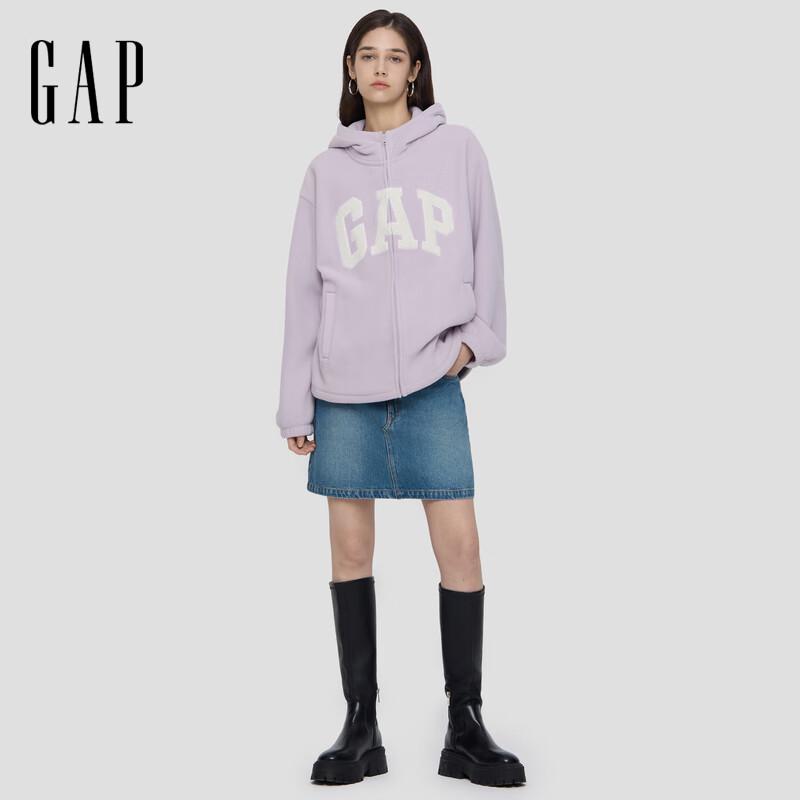 Толстовка с капюшоном на молнии с логотипом Gap для женщин XS 5090₽
