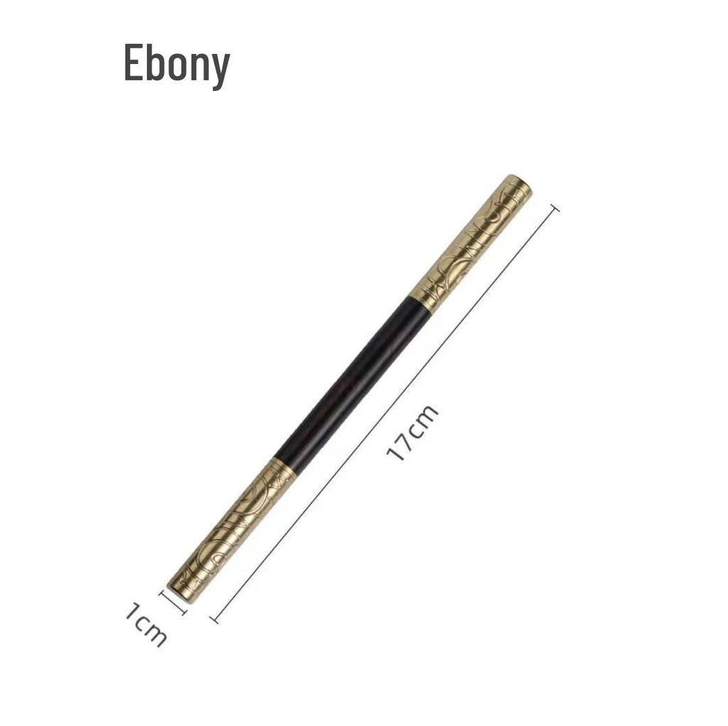 Small Ebony Rosewood Tea Knife & Needle for Pu'er Tea Ceremony with Laser Logo