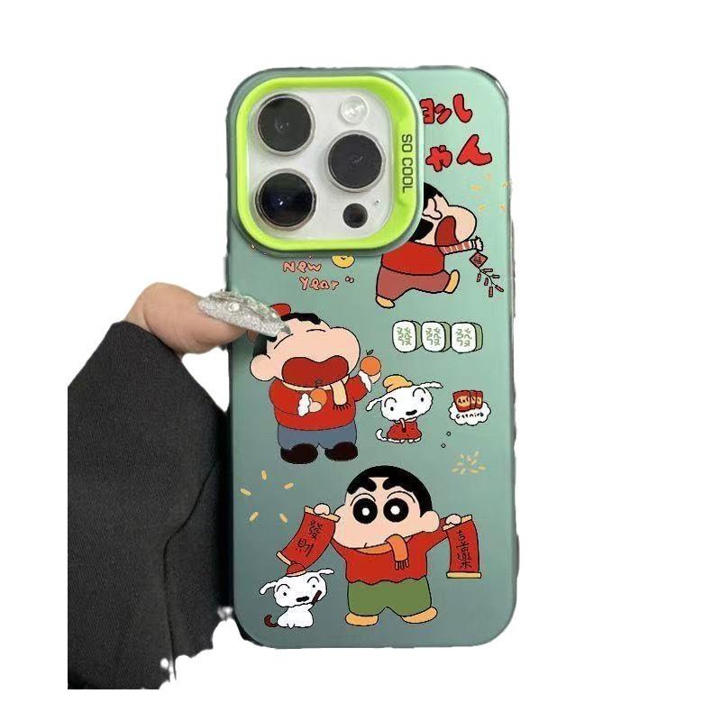 The New Cartoon Is Suitable for Iphone17 Mobile Phone Case Apple 15promax/14 Anti-drop 13pro/12/cute 16.