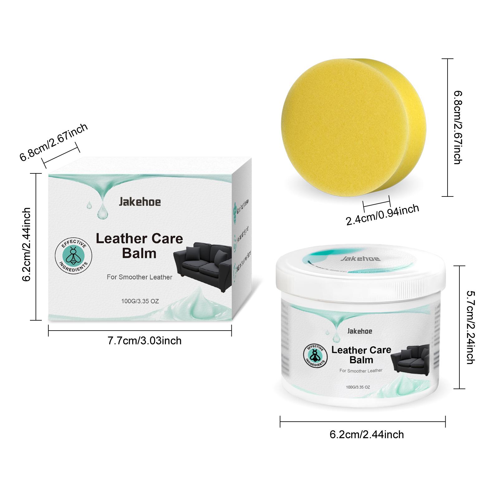 

Car Leather Cleaning Cream Seat Maintenance Care Oil Leather Restoration Mink Oil Cream Leather Sofa car Interior Polishing