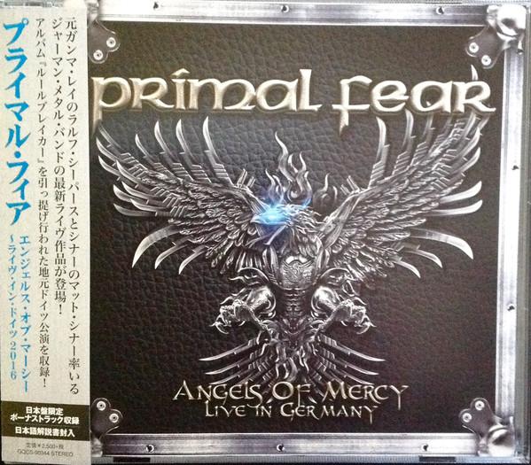 

CD PRIMAL FEAR Angels Of Mercy Liv GQCS90344 Ward Records 2017 Japan Obi Rock
