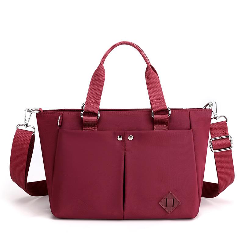 New fashion trend shoulder bag multi-layer large-capacity messenger bag commuter anti-splashing backpack