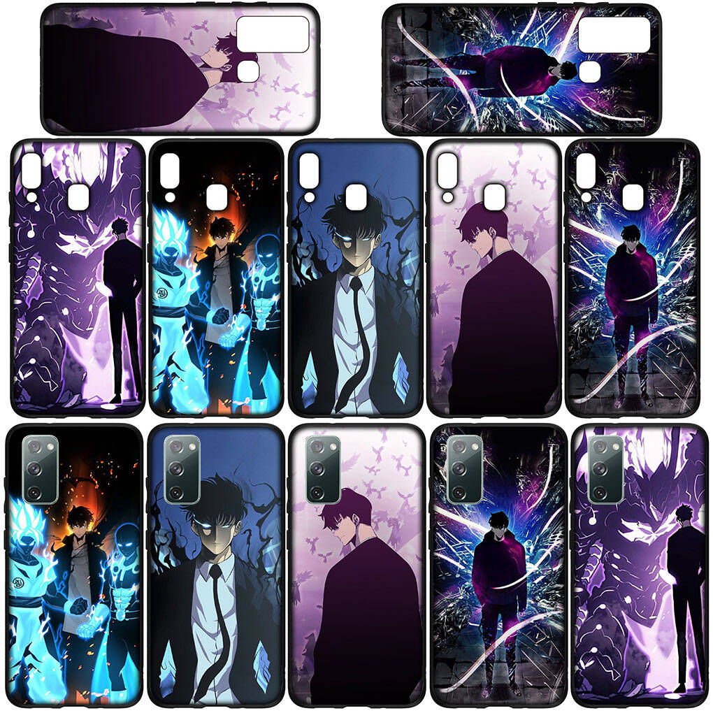 for Samsung Galaxy S25 S24 iPhone 17 16 15 Xiaomi Redmi Note 14 13 12 11 Plus Pro Max XR Phone Case Sung Jinwoo Solo Leveling Arise OPPO Huawei Cover