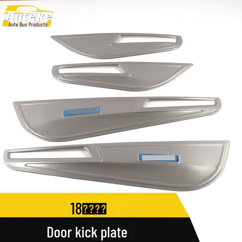 Fits 18 Komic Bola Models: Car Door Anti-Kick Plate Sequin & Body Pad Panel Mod Accessories