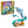 LEGO Creator 3-in-1 31385 Marine Animals : The Beautiful Dolphins - Construction Game 9 Years