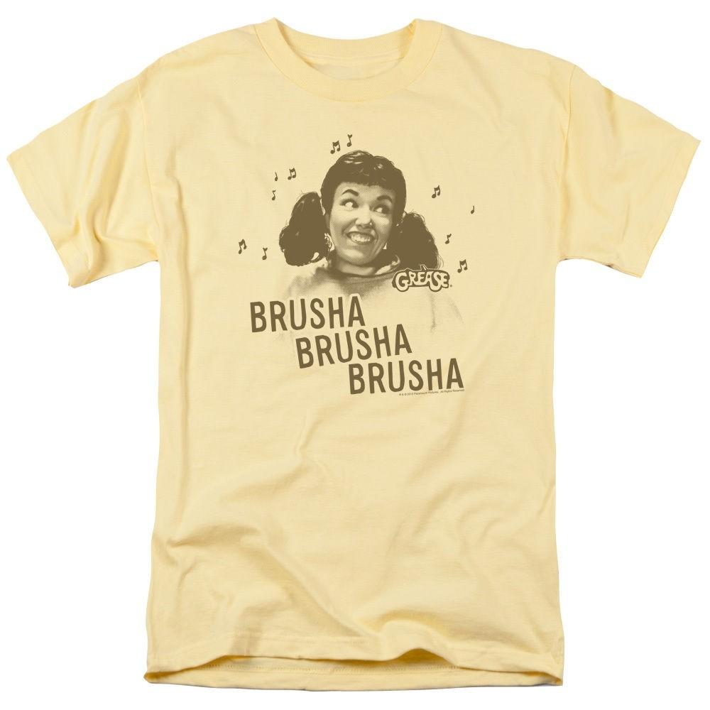 

Grease Brusha Brusha Brusha T-Shirt Sizes S-4XL NEW L