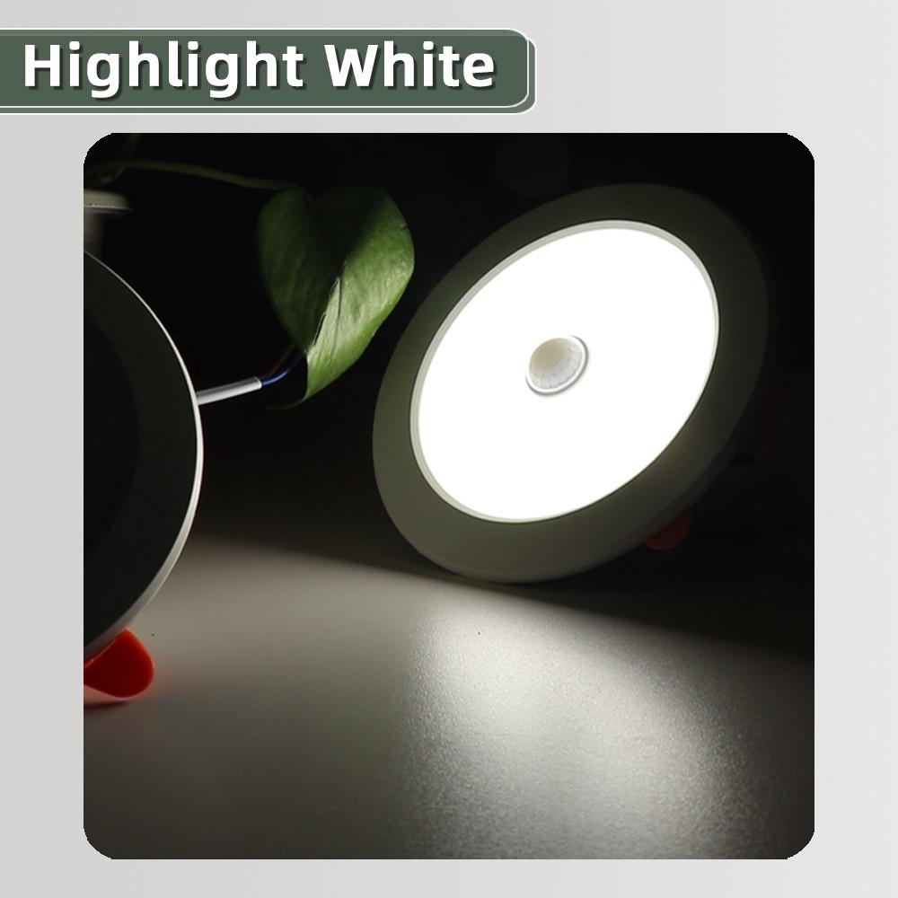 Smart PIR Motion Sensor / Radar Sensor Recessed LED Downlight 9W 12W Household Recessed Ceiling Spot Lamp
