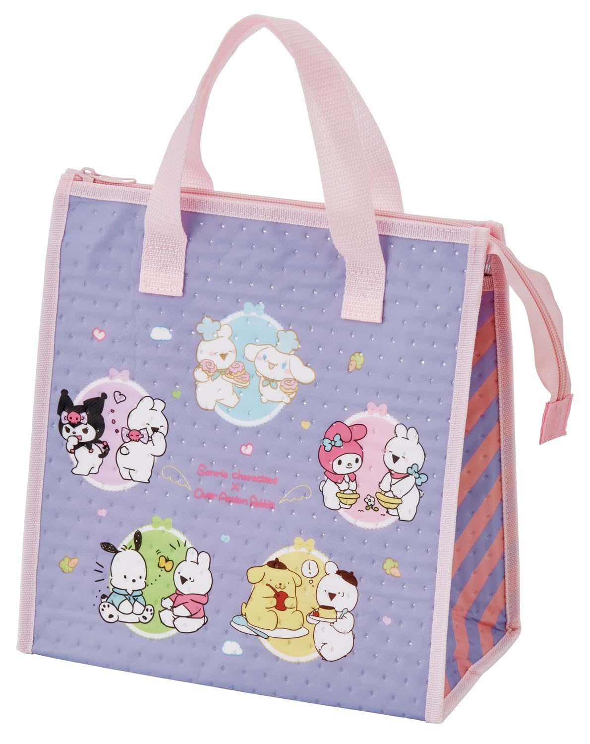 Skater Lunch x Sanrio Очень трогательная сумка, Нетканый материал, Термоизолированная, 26.5 27см, All-Stars, Кролик, FBC1-A
