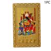 2025 Tai Sui Amulet Card Feng Shui Prayer Gold Card Exorcism Protection Buddha Gift Amulet Safe Bring In Wealth And Treasure