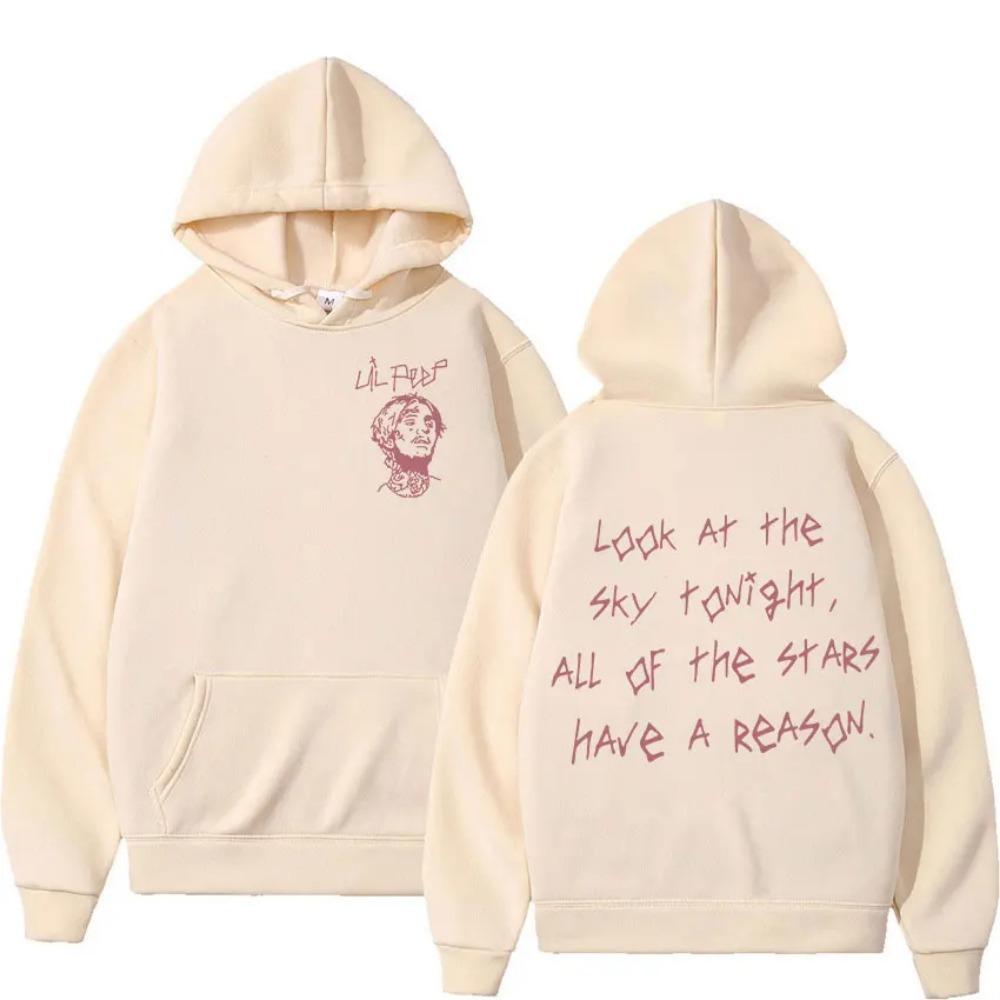Rapper Lil Peep Turné Koncert Mikina Pánska Hip Hop Módna Pulóverová Mikina Unisex Ležérna S Kapucňou Gotický Streetwear s Dlhým Rukávom