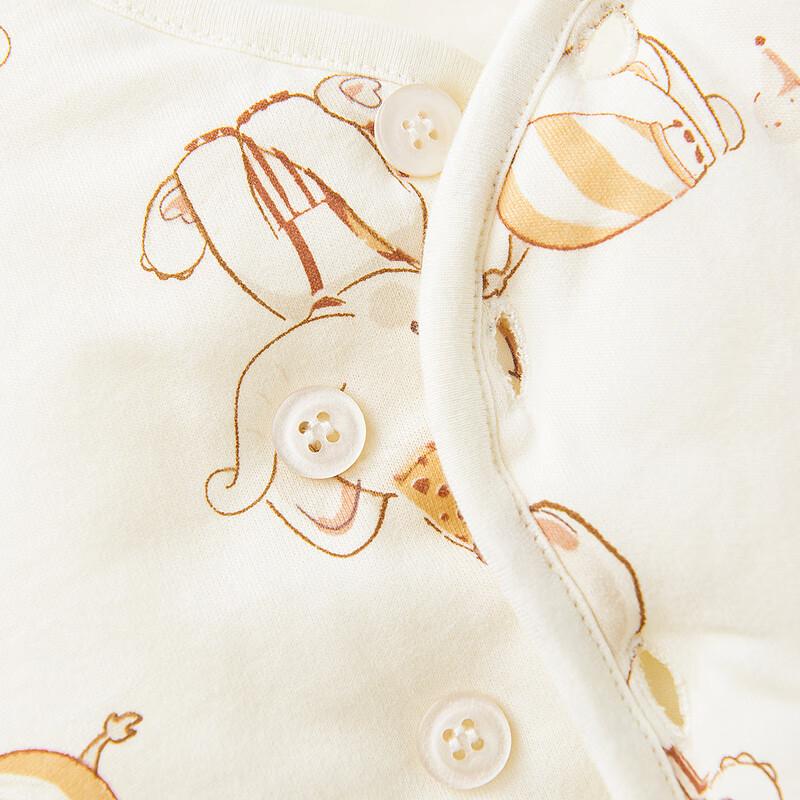 TONGTAI Baby Pure Cotton Quilted Vest