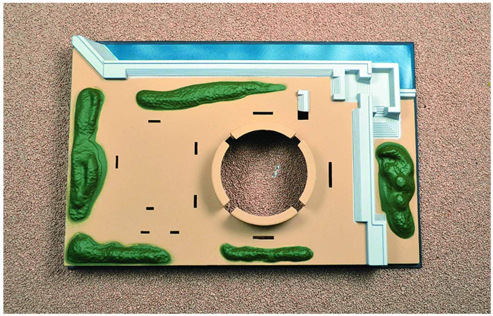 Doyusha 1/900 Easy Plastic Model Series Osaka Castle Pre-painted Plastic Model