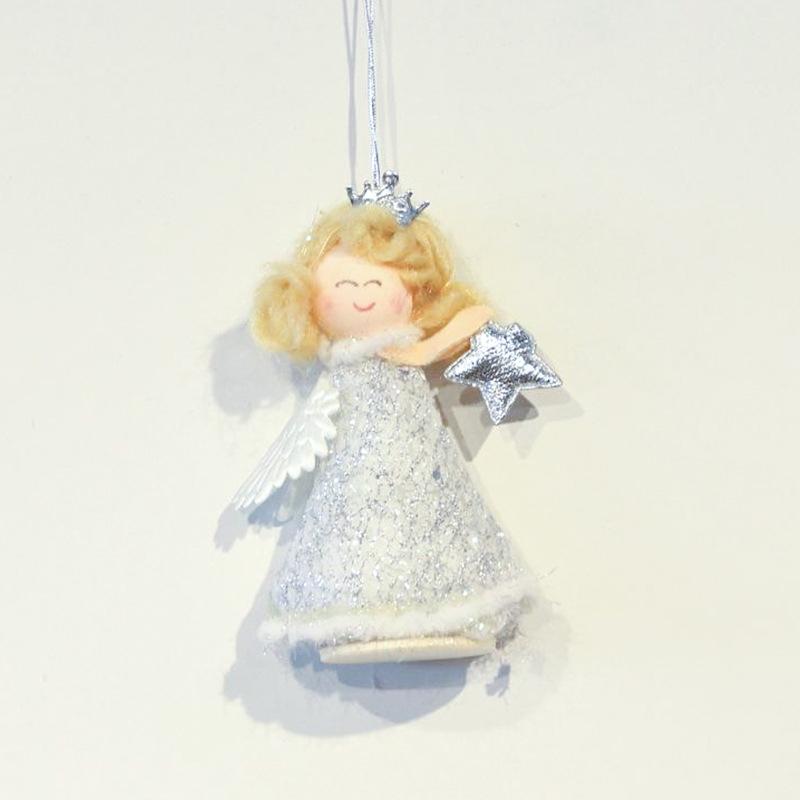 Christmas Home Party Princess Decorative Xmas Tree Supplies Angel Girl DIY Festival Decorations