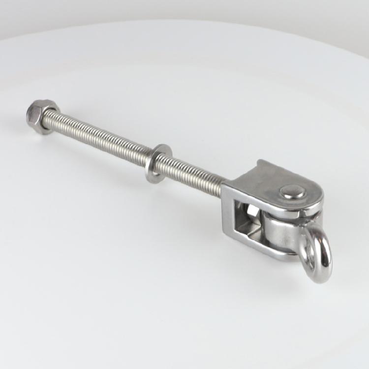 Hängematten-Schaukel-Aufhänger Karabinerhaken Edelstahl Schaukelhaken mit Lager für Innen/Außen Schaukel-Zubehör Langlebig