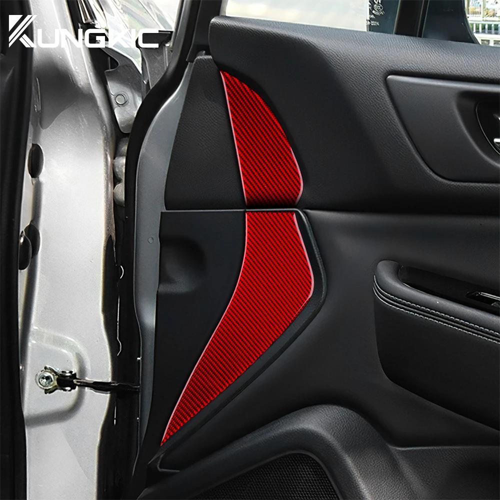 Carbon Fiber Style Interior Door Strip Sticker for Subaru Legacy Outback 2015-2019 LHD RHD