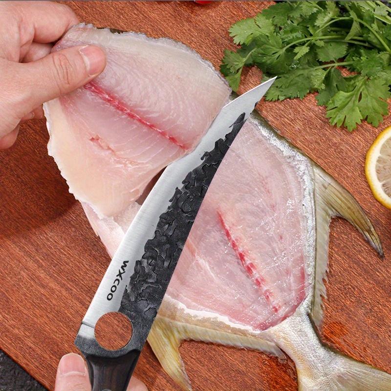 Aço Inoxidável Feito à Mão Faca de Chef itens de cozinha facas únicas cozinha Facas para Churrasco faca para desossar Cutelo de Carne