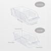 Home Kitchen Transparent Refrigerator Storage Compartment Thickened Plastic Food Storage and Organization Box Storage Basket