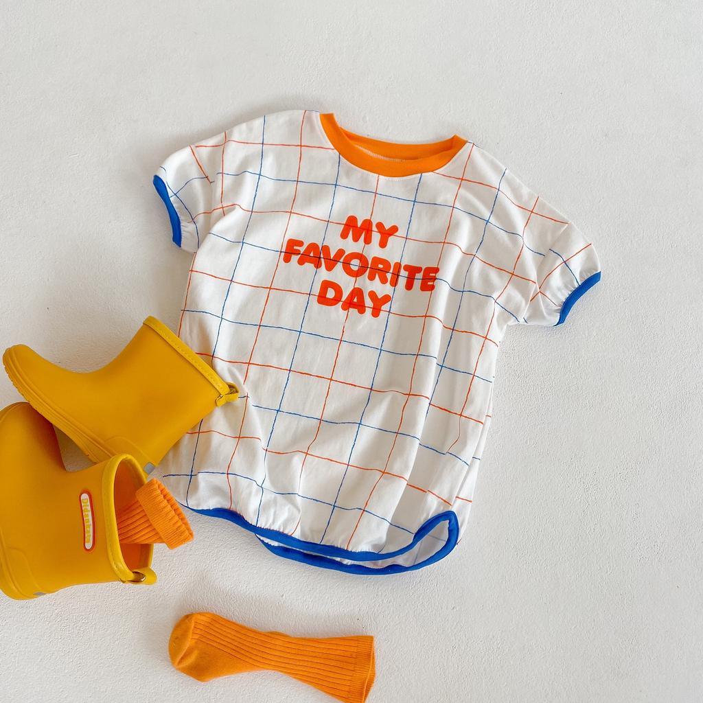 Children's Soft and Comfortable Summer Suit In Small Children Children's Short-sleeved T-shirt + Shorts Cute Fresh Thin Section Two-piece Set