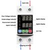 Dual Displays Self-reset Protector Overvoltage Undervoltage Current Adjustable Circuit Breaker Automatic Reclosure Switch