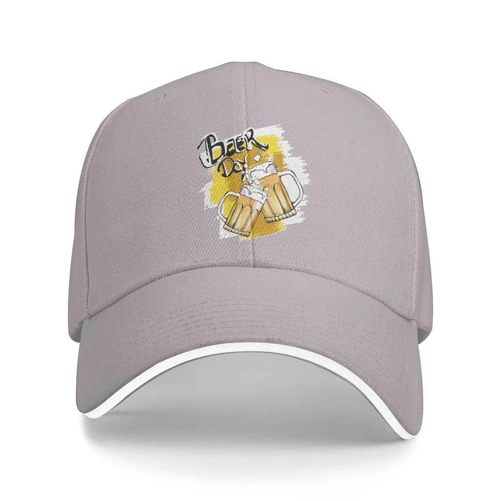 International Beer Day Casual Baseball Cap Spring Trucker Hat Hot Sale Kpop Rock Snapback Cap Women Men Fitted Retro Caps