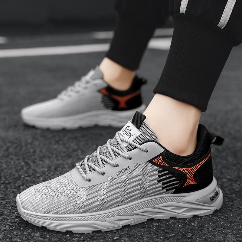 Mens Lightweight Casual Sneakers Breathable Chunky Sole Male Carbon Plate Marathon Sports Running Shoes Athletic Nonskid