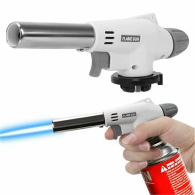 Camping Gas  Torch Welding Lighter Igniter Butane Burner Waterproof Flame Tool