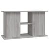 VidaXL Aquarium Stand Sonoma Grey 101x41x58cm Engineered Wood 833613