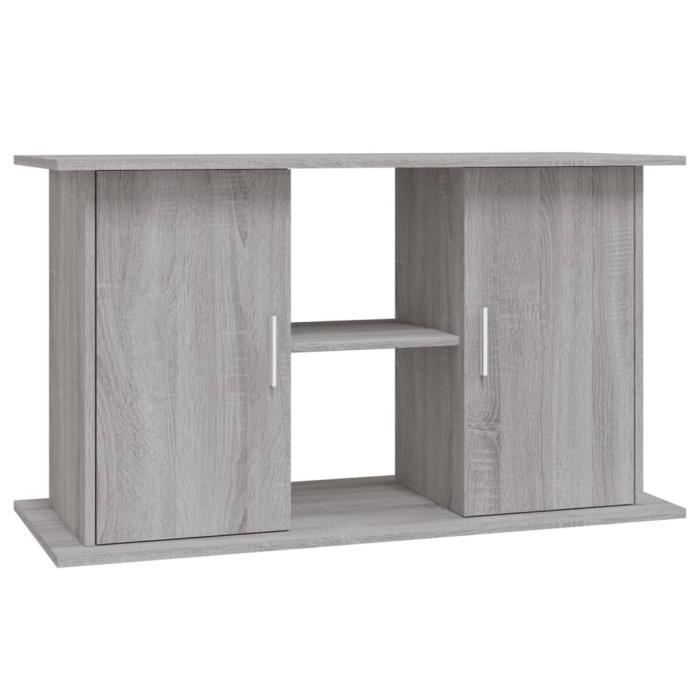 VidaXL Support pour aquarium sonoma gris 101x41x58cm bois d'ingénierie 833613