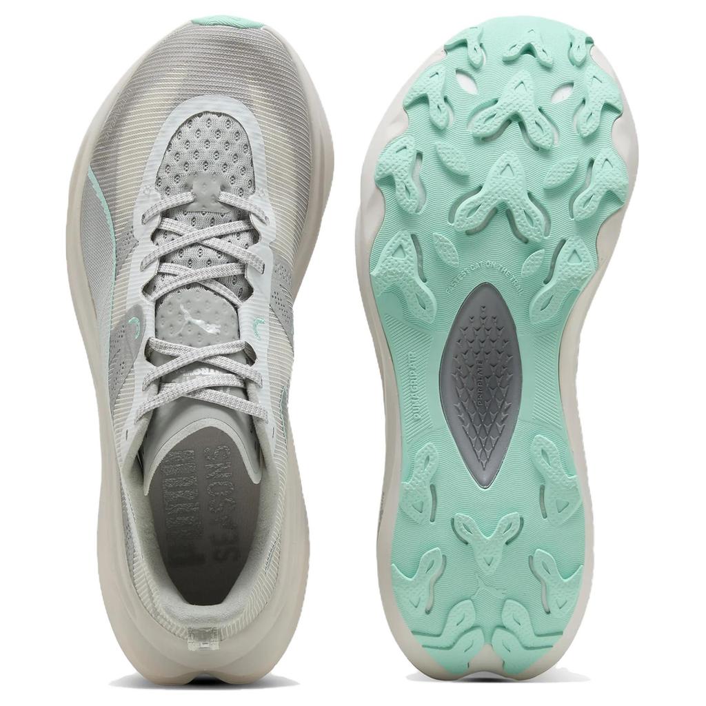 Puma Deviate Nitro Elite Trail Feather Grey Mint Melt Женские кроссовки 310468-03