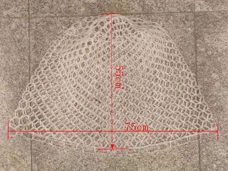 Cross-border PVC Landing Net with Deepened Bag for Fishing Gear