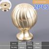 1/2Pcs Simple Kitchen Cabinet Bed Wardrobe Drawer Handle  Light Luxury Zinc Alloy Single Hole Round Ball Cabinet Door Handle